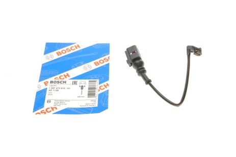 Датчик зносу гальм. кол. VOLKSWAGEN GRAND, SKODA, SEAT, MAN 2N0615437, VOLKSWAGEN CRAFTER, BOSCH (1987473610)