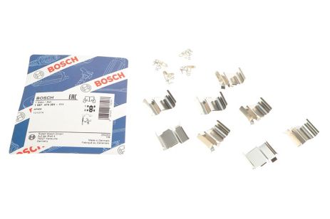 Монтажный к-т тормозных колодок для TOYOTA LAND/FORTUNER, BOSCH (1987474351)