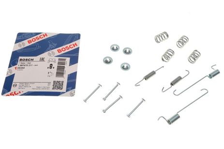 Монтажный к-кт тормозных колодок NISSAN X-TRAIL, BOSCH (1987475311)