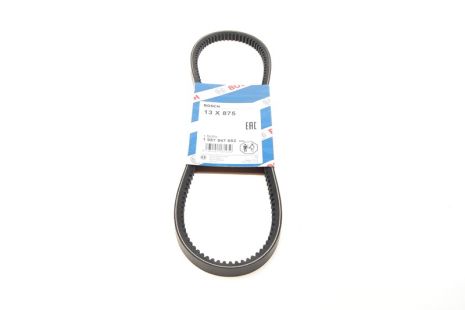 Ремень клиновый 13x875 CARINA II, CAVALIER III, DAEWOO 96182008, VOLKSWAGEN J9933200870, BOSCH (1987947652)