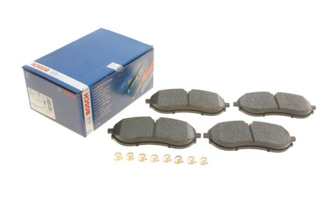 Колодки гальмівні VOLKSWAGEN GRAND, SEAT, AUDI, SKODA 2N0698151B, VOLKSWAGEN CRAFTER, BOSCH (0986424931)