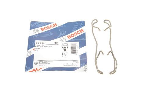 Монтажный к-кт тормозных колодок FORD 6133554, FORD SIERRA, BOSCH (1987474114)