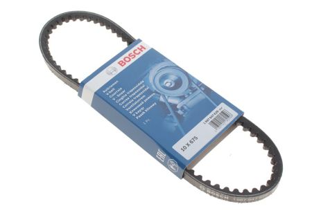 Ремінь клиновий 10x675 DAIHATSU LEEZA 0, LAND ROVER ERR2073, SUZUKI C1015141K1A, BOSCH (1987947629)