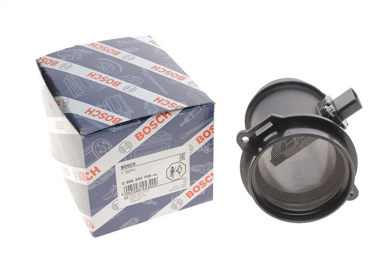 Витратомір повітря AUDI Q7, VOLKSWAGEN TOUAREG, BOSCH (0986280708) Витратомір повітря AUDI Q7, VOLKSWAGEN TOUAREG, BOSCH (0986280708)