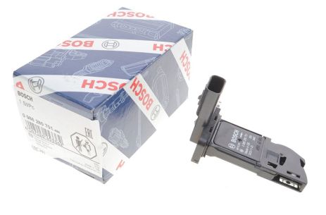 Витратомір повітря TRANSIT TDCI 08, LAND ROVER 7M5112B579BB, VOLVO 30774680, BOSCH (0986280701)