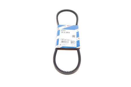 Ремінь клиновий AVX 10X864 CAPRI I, CAPRI II, VOLKSWAGEN 023145271, TOYOTA 9091602020, BOSCH (1987947636)