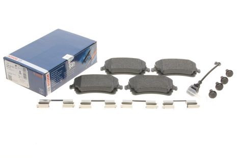 Колодки тормозные VR6 3, SEAT, AUDI, VOLKSWAGEN CALIFORNIA, SKODA 7E0698451, BOSCH (0986494583)