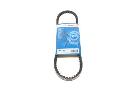 Ремень клиновый 10x700 GOLF I, RANGE ROVER I, SUBARU, TOYOTA 9952110700, SUZUKI 9514184040, BOSCH (1987947630)