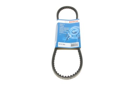 Ремінь клиновий 10x763 SEAT 124, TOYOTA, SUBARU, SEAT DAIHATSU, SUZUKI 1175267050, BOSCH (1987947687)