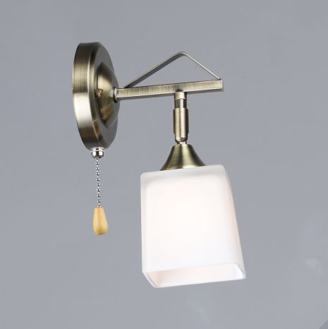 Настінне бра VALESO B N6651/1W AB в класичному стилі