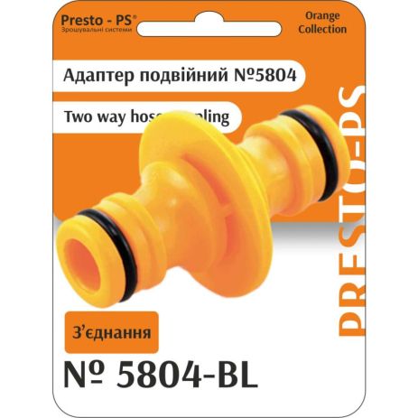 Фітинг Presto-PS з'єднання прохідне для конекторів (5804-BL) Фітинг Presto-PS з'єднання прохідне для конекторів (5804-BL)