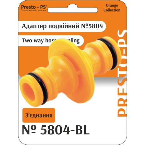 Фітинг Presto-PS з'єднання прохідне для конекторів (5804-BL) Фітинг Presto-PS з'єднання прохідне для конекторів (5804-BL)