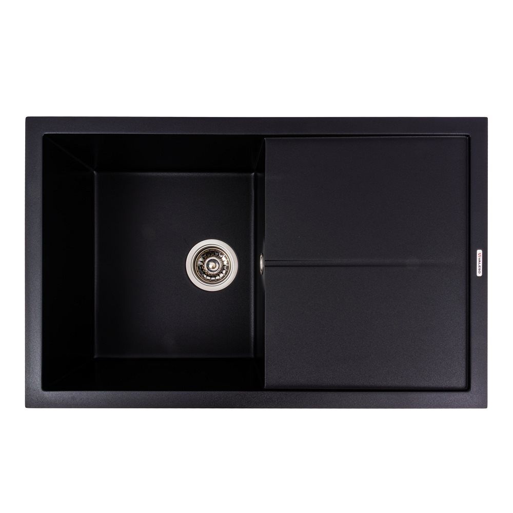 Гранітна мийка VALESO MAGNUM 7950 матова Чорна Сучасна Гранітна мийка VALESO MAGNUM 7950 матова Чорна Сучасна
