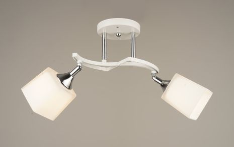 Поворотна люстра стельова Sirius B N4483/2 на 2 плафони Поворотна люстра стельова Sirius B N4483/2 на 2 плафони