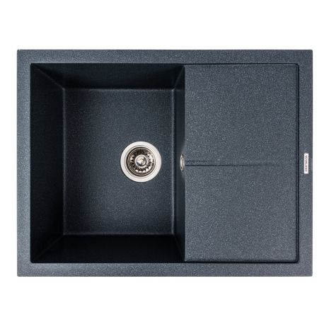 Кухонная мойка VALESO CRIPTA 6550 матовая, цвет Антрацит