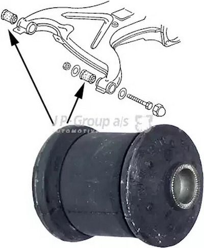 Сайлентблок заднього важеля T3, JP Group (1150301000) Сайлентблок заднього важеля T3, JP Group (1150301000)