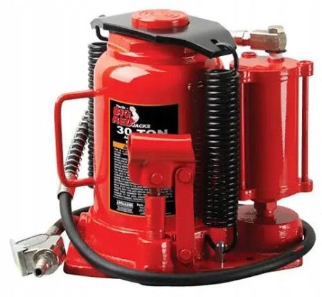 Пневмогидравлический бутылочный домкрат 30т (250-405 мм) TORIN TRQ30002
