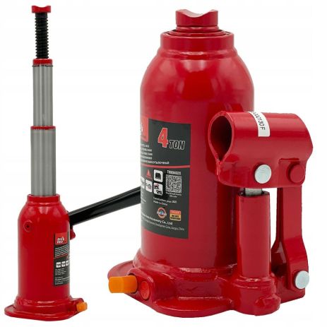 Пляшковий низькопрофільний двоштоковий домкрат 4т 170-410 мм TORIN TH80402X