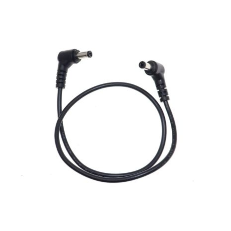 Кабель живлення DC кутові конектори 5.5x2.1 (Male to Male) 1m(100cm) для роутера, терміналу, ONU, GPON, камер та ін.