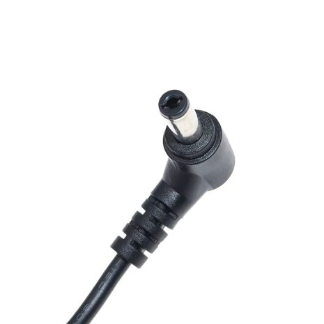 Кабель живлення DC кутові конектори 5.5x2.1 (Male to Male) 1m(100cm) для роутера, терміналу, ONU, GPON, камер та ін.