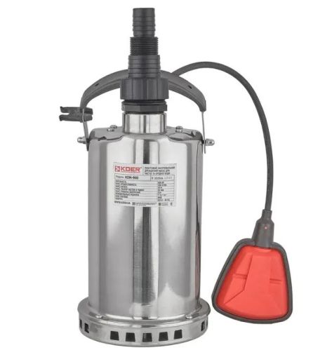 Дренажный насос Чехия KDN-900 корпус нержавеющая сталь Н=10М, Q=12кбМ, P=900 Вт
