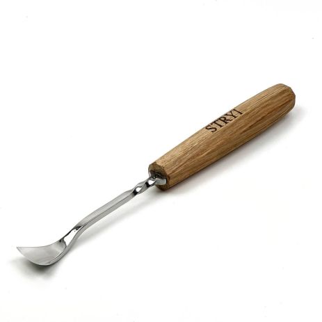 Стамеска клюкарза кована для різьби по дереву Риб'ячий хвіст 25 мм STRYI Maestro Стамеска клюкарза кована для різьби по дереву Риб'ячий хвіст 25 мм STRYI Maestro