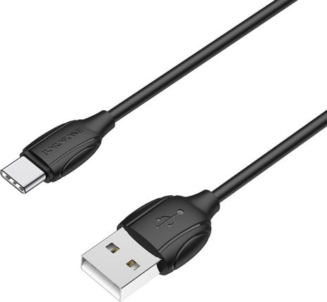 Кабель Borofone BX19 USB to Type-C 1m черный