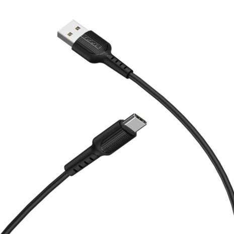 Кабель Borofone BX16 USB to Type-C 1m (чорний)