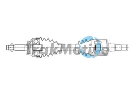 Приводной вал в сборе TOYOTA COROLLA, TRAKMOTIVE (301329) Приводной вал в сборе TOYOTA COROLLA, TRAKMOTIVE (301329)
