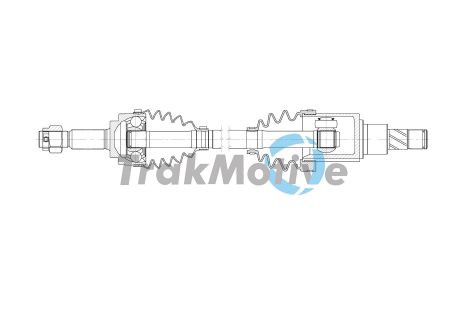 Приводной вал в сборе NISSAN MICRA, TRAKMOTIVE (302012)