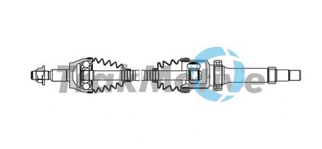 Приводной вал в сборе FORD FOCUS, TRAKMOTIVE (301696) Приводной вал в сборе FORD FOCUS, TRAKMOTIVE (301696)