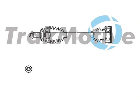 Приводной вал в сборе SKODA RAPID, VW POLO, TRAKMOTIVE (301730) Приводной вал в сборе SKODA RAPID, VW POLO, TRAKMOTIVE (301730)