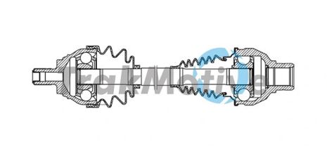 Приводной вал в сборе VW GOLF и AUDI A3, TRAKMOTIVE (301693) Приводной вал в сборе VW GOLF и AUDI A3, TRAKMOTIVE (301693)