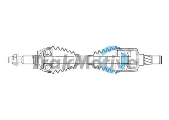 Приводний вал у зборі TRAKMOTIVE (301407) Приводний вал у зборі TRAKMOTIVE (301407)
