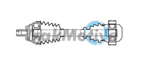 Приводной вал в сборе SEAT ATECA, SKODA SUPERB, TRAKMOTIVE (301689) Приводной вал в сборе SEAT ATECA, SKODA SUPERB, TRAKMOTIVE (301689)