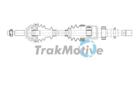 Приводной вал в сборе RENAULT CLIO, TRAKMOTIVE (301922)