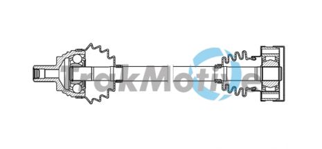 Приводной вал в сборе SEAT LEON, VW GOLF, TRAKMOTIVE (301744) Приводной вал в сборе SEAT LEON, VW GOLF, TRAKMOTIVE (301744)