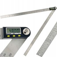 Цифровой угломер с линейкой 500 мм PROTESTER 5422-500 для измерения углов