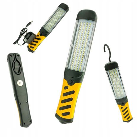 LED ліхтар акумуляторний 100LED 28Вт (4000мАч) STANDART PROFI FLST-LED