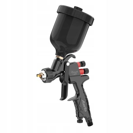 Пістолет фарбувальний пневматичний LVMP верх.пласт.бачок 250мл, форсунка-1,2мм AUARITA LION-B-LIGHT-1.2LM