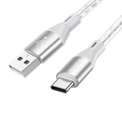Кабель Borofone BX96 USB to Type-C 1m сірий