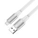 Кабель Borofone BX82 USB to MicroUSB 1m білий