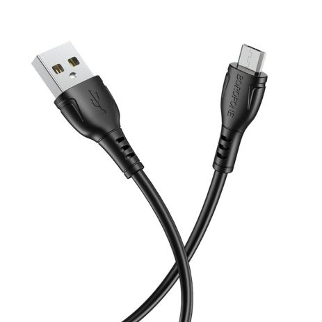 Кабель Borofone BX51 USB to MicroUSB 1m чорний