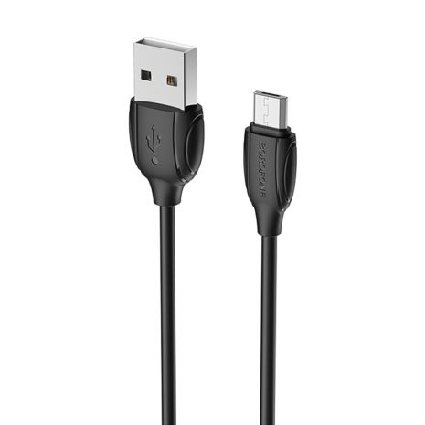 Кабель Borofone BX19 USB to MicroUSB 1m чорний