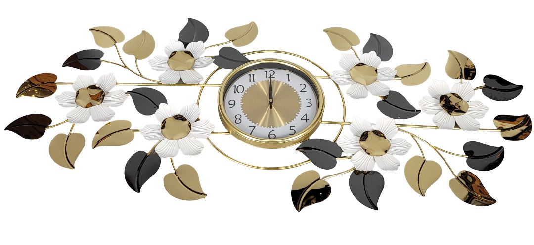 Безшумний настінний годинник (54х121 см) металевий OV-0142 Безшумний настінний годинник (54х121 см) металевий OV-0142