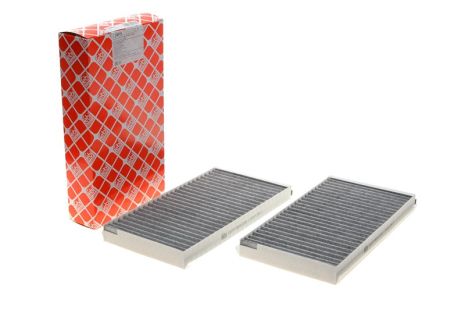 Фільтр повітр. салону (вугілля) 5 BMW E60 03-, пара, FEBI BILSTEIN (22070)