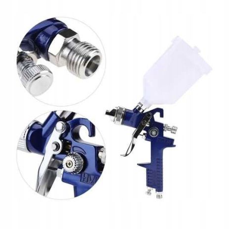 Пневматический краскопульт тип HVLP, форсунка 1,4 мм AUARITA H-827B-1.4 Пневматический краскопульт тип HVLP, форсунка 1,4 мм AUARITA H-827B-1.4