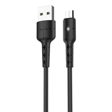 USB Кабель HOCO X30 USB - MicroUSB (1.2М) черный