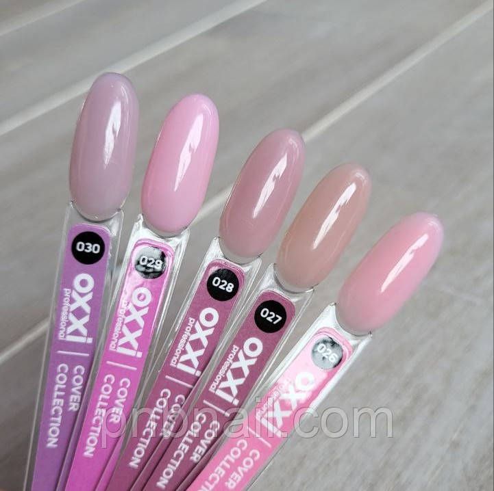 Гель-лак BASE OXXI Professional № 26-30, 10 мл Гель-лак BASE OXXI Professional № 26-30, 10 мл