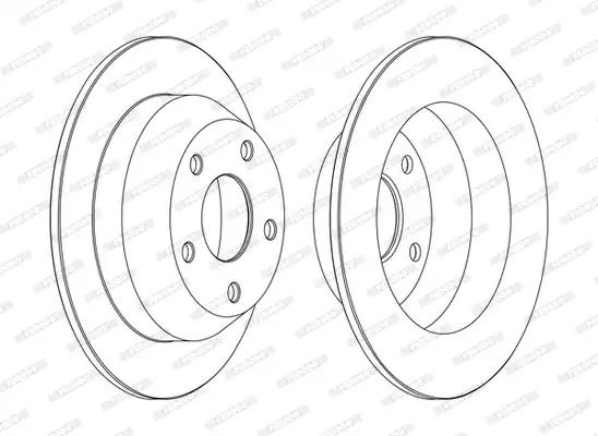 Диск гальмівний JEEP CHRYSLER, CHRYSLER, FERODO (DDF1553C) Диск гальмівний JEEP CHRYSLER, CHRYSLER, FERODO (DDF1553C)